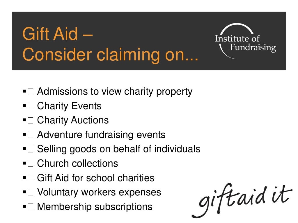 Gift aid