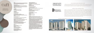 O OPPORTUNITY FUNDO DE INVESTIMENTO IMOBILIÁRIO ATUA NO MERCADO DESDE 1996, ATRAVÉS DE INVESTIMENTOS NO DESENVOLVIMENTO DE DIVERSOS 
EMPREENDIMENTOS IMOBILIÁRIOS, PRINCIPALMENTE NO RIO DE JANEIRO, INVESTINDO AINDA EM BRASÍLIA E VITÓRIA. NOS ÚLTIMOS ANOS, O FUNDO MANTEVE O 
FOCO DE SEUS INVESTIMENTOS EM LOCAÇÃO DE IMÓVEIS COMERCIAIS E INCORPORAÇÕES, SITUANDO-SE ENTRE OS MAIORES FUNDOS IMOBILIÁRIOS DO PAÍS. 
FUNDADA EM 1979, A BALASSIANO ENGENHARIA LTDA. ACREDITA EM FORTES IDEAIS DE DETERMINAÇÃO, TRABALHO E COMPROMETIMENTO COM SEUS CLIENTES, 
GARANTINDO, ALÉM DO CUMPRIMENTO DO PRAZO DE ENTREGA, UM EXCELENTE PADRÃO DE QUALIDADE EM SEUS EMPREENDIMENTOS, ALIADOS A UM ÓTIMO 
INVESTIMENTO. PROJETOS COM SOLIDEZ E COMPETÊNCIA, QUE TRANSFORMARAM A EMPRESA EM UMA DAS MAIS ATUANTES E RESPEITADAS CONSTRUTORAS DO 
ESTADO DO RIO DE JANEIRO. AO LONGO DESSES 35 ANOS DE CONCEITUADA ATUAÇÃO NO MERCADO IMOBILIÁRIO, SEMPRE INCORPORANDO E CONSTRUINDO COM 
RECURSOS PRÓPRIOS E NENHUM ENDIVIDAMENTO, A BALASSIANO ENGENHARIA LTDA. SE ORGULHA DE TER ENTREGUE 36 INCORPORAÇÕES COM 240 MIL M2 DE ÁREA 
CONSTRUÍDA, EM 1.249 UNIDADES RESIDENCIAIS, 161 COMERCIAIS E UM PRÉDIO CORPORATIVO, ALÉM DE APROXIMADAMENTE MAIS 180 UNIDADES RESIDENCIAIS EM 
ANDAMENTO. SOMADO A ESSES E OUTROS SUCESSOS, A BALASSIANO ENGENHARIA REAFIRMA SEU COMPROMISSO PRINCIPAL COM A SATISFAÇÃO DE SEUS CLIENTES, 
COM PRODUTOS DE ALTA QUALIDADE E UM ATENDIMENTO CADA VEZ MAIS PERSONALIZADO. SEMPRE RENOVANDO E MANTENDO A SOLIDEZ ADQUIRIDA, A BALASSIANO 
VEM CONSOLIDANDO CADA VEZ MAIS UMA IMPORTANTE POSIÇÃO NO MERCADO IMOBILIÁRIO DO RIO DE JANEIRO. 
ENTREGANDO EMPREENDIMENTOS DO MAIS ALTO NÍVEL, SEMPRE NO PRAZO PREVISTO. 
STILLO TIJUCA - ENTREGUE NO PRAZO 
PERSPEC TIVAS ILUSTRATIVAS DAS FACHADAS 
BELLA TIJUCA - ENTREGUE NO PRAZO INNOVITÁ TIJUCA - OBRA NO PRAZO 
Fachadas: 
Vedação de alvenaria com argamassa, revestida em cerâmica e textura cinza conforme paginação do projeto 
arquitetônico. Esquadrias de portas e janelas de alumínio com pintura eletrostática preto fosco e vidro verde 
laminado. Guarda-corpo gradil de alumínio com pintura eletrostática preto fosco. 
Estacionamento e bike sharing: 
Piso: Cimentado com juntas. A marcação das vagas será feita com tinta. Neste pavimento está prevista 
a colocação de grelhas para captação de água. 
Paredes e colunas: Pintura acrílica com faixas no padrão de garagem. Barra lisa com 1,00m de altura, com 
pintura plástica. Acima da barra lisa emboço, estuque em gesso com caiação ou pintura texturizada sem 
emassamento. 
Teto: Caiação, pintura plástica ou texturizada sobre o concreto. 
Escada de incêndio: 
Piso: Cimentado liso. 
Paredes: Revestimento camurçado com pintura tipo emalux. 
Teto: Pintura plástica PVA ou texturizada sem emassamento. 
Compartimentos técnicos: 
Piso: Cimentado liso. 
Paredes: Emboço e/ou caiação. 
Teto: Pintura plástica sem emassamento. 
Hall dos elevadores e circulação: 
Piso: Cerâmica conforme paginação do projeto de decoração. 
Rodapé: Cerâmica conforme o piso ou em madeira conforme projeto de decoração. 
Paredes: Emboço e/ou estuque de gesso com pintura plástica com detalhes em cerâmica conforme projeto 
de decoração. 
Teto: Rebaixamento em gesso e pintura plástica. 
Hall social, portaria e área de lazer: 
Todas as áreas serão executadas conforme projeto de decoração e projeto de paisagismo específicos. 
Piso: Porcelanato conforme paginação do projeto de decoração. 
Rodapé: Porcelanato conforme o piso ou em madeira conforme projeto de decoração. 
Paredes: Emboço e/ou estuque de gesso com pintura plástica com detalhes em cerâmica conforme projeto 
de decoração. 
Teto: Rebaixamento em gesso e pintura plástica ou de acordo com projeto de decoração. 
Teto da sauna a vapor: Cerâmica conforme paginação do projeto de decoração. 
Banco da sauna a vapor: Granito 
Deck do SPA: Porcelanato conforme paginação do projeto de decoração. 
Piscina: A piscina será em concreto com tratamento de manta impermeabilizante. Sua superfície 
será revestida com cerâmica esmaltada, pastilha de vidro ou pastilha porcelanizada. 
Solário da piscina: Porcelanato conforme paginação do projeto de decoração. 
Unidades autônomas 
Varanda: 
Piso: Porcelanato conforme paginação do projeto de decoração. 
Rodapé: Porcelanato conforme o piso. 
Soleira: Granito. 
Paredes: De acordo com o projeto da fachada. 
Teto: Rebaixamento em gesso e pintura acrílica acetinada. 
Luminárias: De acordo com o projeto da fachada. 
Sala de estar e jantar/ Circulação/ Quartos: 
Piso: Porcelanato conforme paginação do projeto de decoração. 
Rodapé: Madeira com pintura esmalte ou verniz. 
Paredes: Pintura acrílica acetinada com massa sobre emboço. 
Teto: Pintura látex PVA com massa. 
Cozinha/Área de serviço, Banheiros social e suíte: 
Piso: Cerâmica conforme paginação do projeto de decoração. 
Paredes: Cerâmica conforme paginação do projeto de decoração. 
Soleira ou filete: Granito. 
Teto: Pintura látex PVA com massa e/ou sobre o rebaixo em gesso (quando necessário). 
Bancada: Granito. 
Louças: Celite, Incepa, Deca ou similar. 
Metais: Fabrimar, Docol, Deca ou similar. 
Bancada cozinha: Granito com cuba de aço inoxidável. 
Cozinha/Área de serviço das colunas 05 e 08: 
Piso: Porcelanato conforme paginação do projeto de decoração. 
Paredes: Cerâmica conforme paginação do projeto de decoração e pintura acrílica acetinada com massa sobre 
emboço. 
Soleira ou filete: Granito. 
Teto: Pintura látex PVA com massa e/ou sobre o rebaixo em gesso (quando necessário). 
Louças: Tanque das marcas Celite, Ideal Standard, Incepa,Deca ou similar. 
Metais: Fabrimar, Docol, Deca ou similar. 
Bancada: Granito com cuba de aço inoxidável. 
Terraço das unidades 101 Garden: 
Piso: Porcelanato conforme paginação do projeto de decoração. 
Rodapé: Porcelanato conforme o piso. 
Soleira: Granito. 
Paredes: De acordo com o projeto da fachada. 
Piscina: Em fibra 
Deck: Em madeira sem verniz ou porcelanato. 
OBSERVAÇÕES 
1. Todos os materiais ora especificados estarão sujeitos à variação, com troca por similares, caso na época 
das respectivas aquisições não sejam encontrados no mercado da praça do Rio de Janeiro. 
2. Não foram incluídas nas especificações e orçamento da obra e serão rateados pelos condôminos, em época 
apropriada: 
2.1. Ligação definitiva de serviços públicos tais como: água, luz, esgoto, gás, telefone, águas pluviais, vault 
ou subestação de forcas, se exigida pela LIGHT, na rua ou na parte interna do prédio, medidores de gás, 
projetos e instalações especiais que venham a ser exigidas pelas concessionárias de serviços públicos 
ou autoridades federais, estaduais ou municipais, no prédio ou nas redes externas. 
2.2. Reaprovações de projetos de modificações; escrituras e registros; alterações de projeto e especificações; 
IPTU durante a obra e averbação da construção, com abertura de matrículas. 
2.3. Quaisquer despesas com as instalações e/ou serviços que são próprios de concessionárias de serviços 
públicos, além de tudo aquilo que não estiver expressamente consignado como obrigação da incorporadora. 
3. Não foram incluídas nestas especificações e orçamento da obra, visto que não se inclui no preço das 
unidades e ficarão por conta de cada condômino: fogões, armários embutidos, aparelhos de ar-condicionado, 
filtros, papeleiras, saboneteiras, aquecedores, boilers, armários de banheiros, luminárias, dutos, exaustor, 
chuveiros elétricos, telefone interno, móveis, passadeiras etc. 
4. Não serão admitidas modificações nas unidades ao longo do andamento das obras. 
5. O empreendimento será executado obedecendo ao projeto executivo e seguindo as especificações contidas 
no memorial descritivo de construção e acabamentos. As fotos e os mapas são meramente ilustrativos. 
As perspectivas, plantas e fachadas são meramente ilustrativas, seus elementos de composição podem 
sofrer alterações de cor, forma, textura e tamanho. A decoração e o paisagismo que se apresentam nas 
imagens ilustrativas constantes deste material são meramente sugestivos, havendo remanejamento e/ou 
adaptação dessas áreas destinadas ao uso dos condôminos, nos termos da Convenção de Condomínio, para a 
implantação de utilidades nas partes comuns localizadas no pavimento térreo. 
6. Previsão para bancada gourmet: a bancada, louças, metais e equipamentos eletrônicos e eletrodomésticos 
não estão inclusos no custo e nas obrigações da construtora. A previsão inclui um ponto de instalação 
hidrossanitária e elétrica. 
MEMORIAL 
DESCRITIVO 
UM DOS MAIORES FUNDOS IMOBILIÁRIOS DO PAÍS 
HÁ MAIS DE 35 ANOS CONSTRUINDO SONHOS 
 