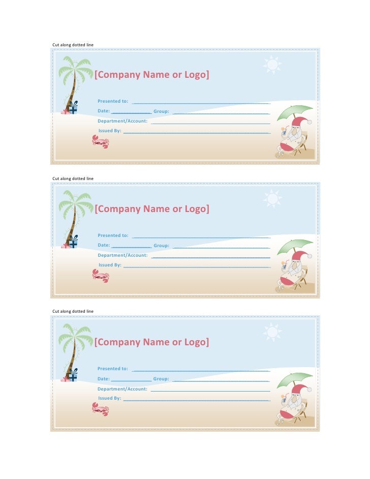 santa gift certificate template gift certificate summer santa design santa gift certificate template gift certificate summer santa design
