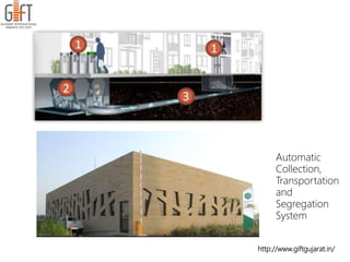 http://www.giftgujarat.in/
Automatic
Collection,
Transportation
and
Segregation
System
 