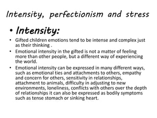 Gifted children | PPTX