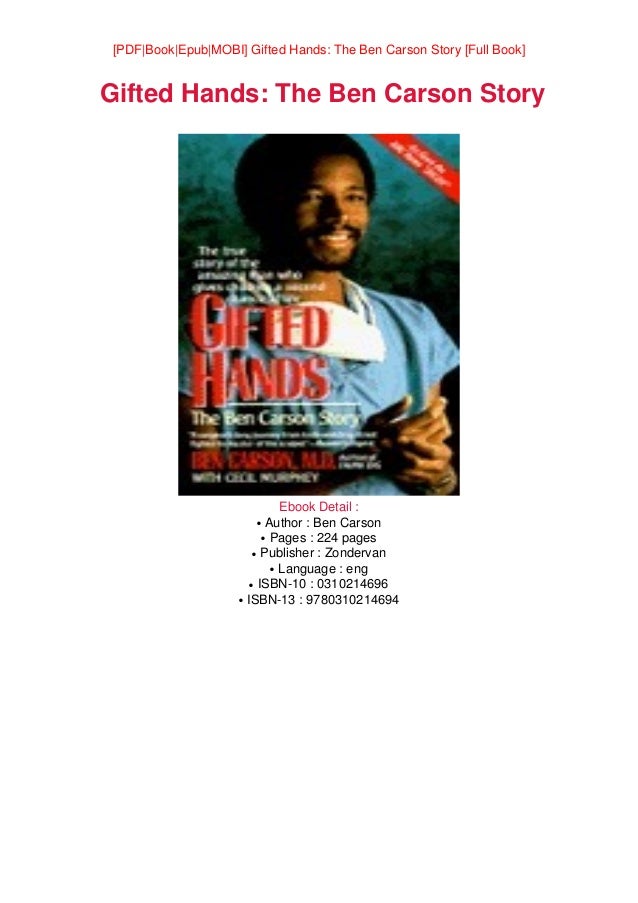 Gifted Hands The Ben Carson Story ebook_by Ben Carson