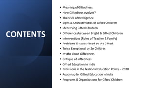 Gifted Children - Najma Kazi | PPT