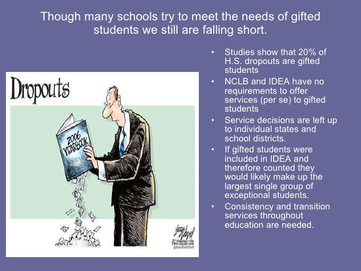 Gifted students characteristics image