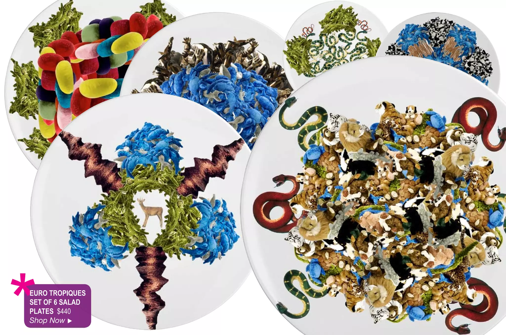 *
euro troPiqueS
Set of 6 SAlAd
PlAteS $440
Shop Now 
 