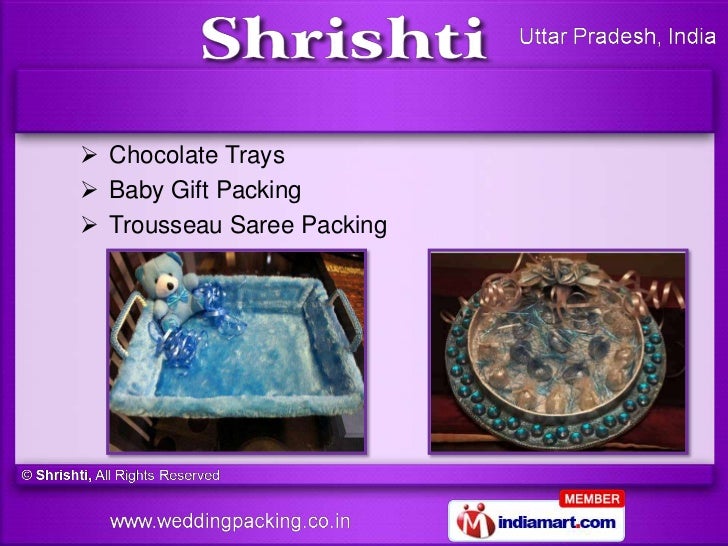 Gift Packing Items by Shrishti Noida