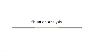 Situation Analysis
 