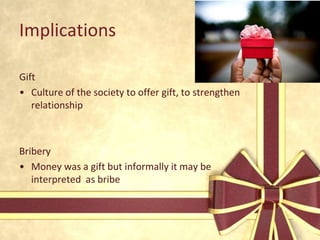 Gift Culture of Companies in the world