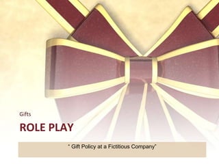 Wedding GiftA business person gave an excessive amount of money as a wedding gift to the son of one of the most influential government officials. His money was literally a wedding gift. However, shortly after the wedding, the business person informs this government dignitary indirectly that he needs a permit to expand his business. Gift or bribe? 