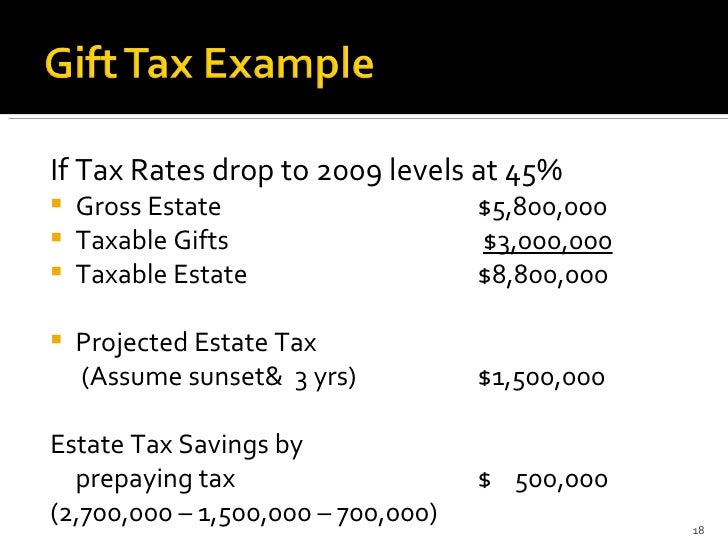 Making Taxable Gifts in 2010
