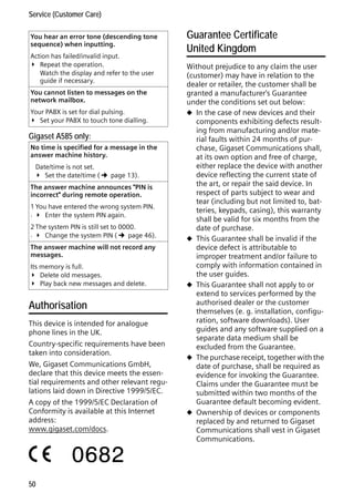 Gigaset a580 a585 guide | PDF