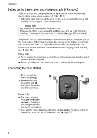 Gigaset a580 a585 guide | PDF