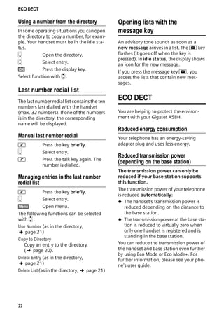 Dect Numbers Gigaset a58 handset user manual | PPT