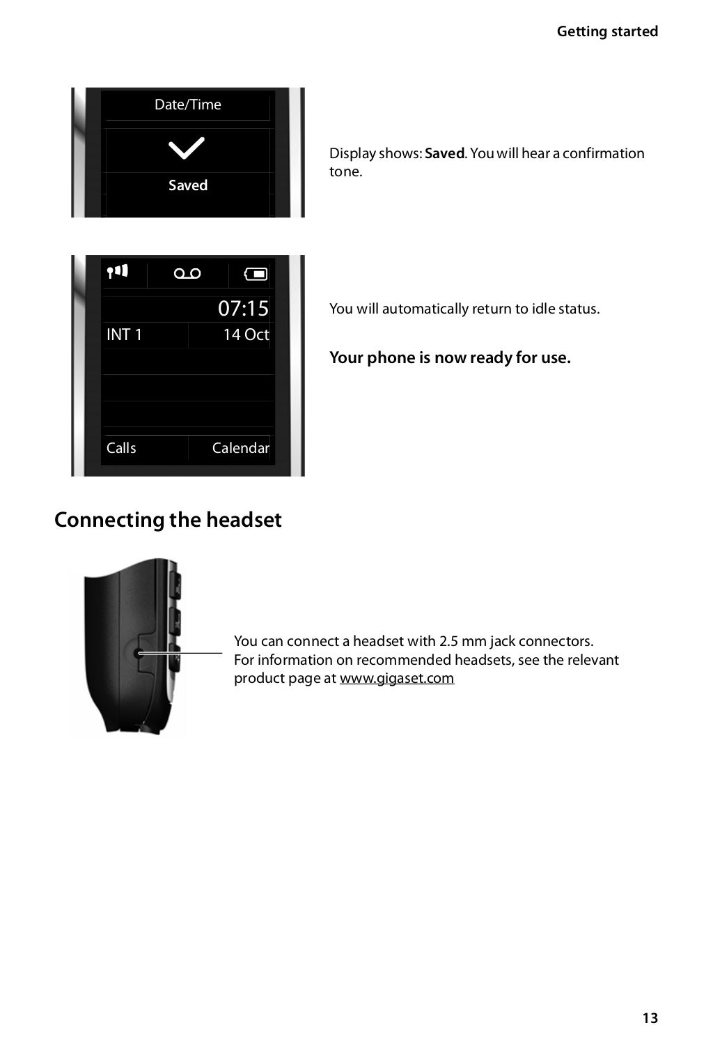 Gigaset C430A C530A Digital Cordless Telephone User Guide