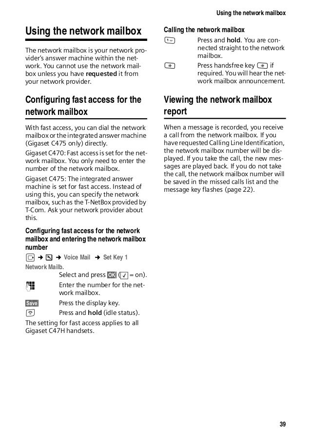 Gigaset C470 C475 User Guide Gigaset C470 C475 User Guide