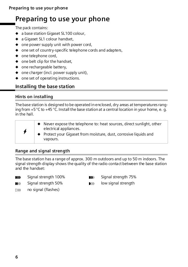 Siemens user manual