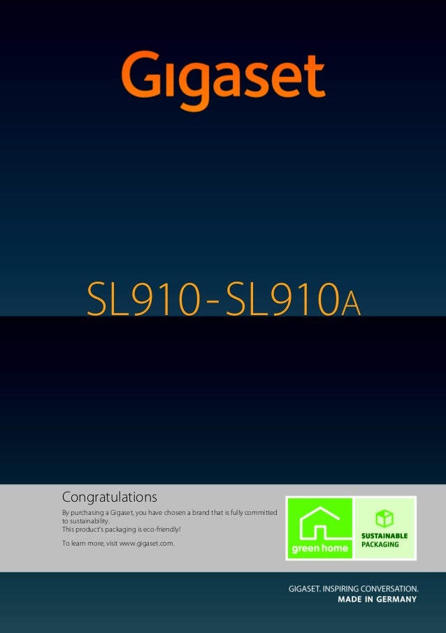 Gigaset Sl910 Reset Gigaset Sl910 Reset