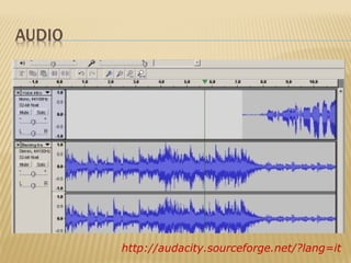 http://audacity.sourceforge.net/?lang=it
 