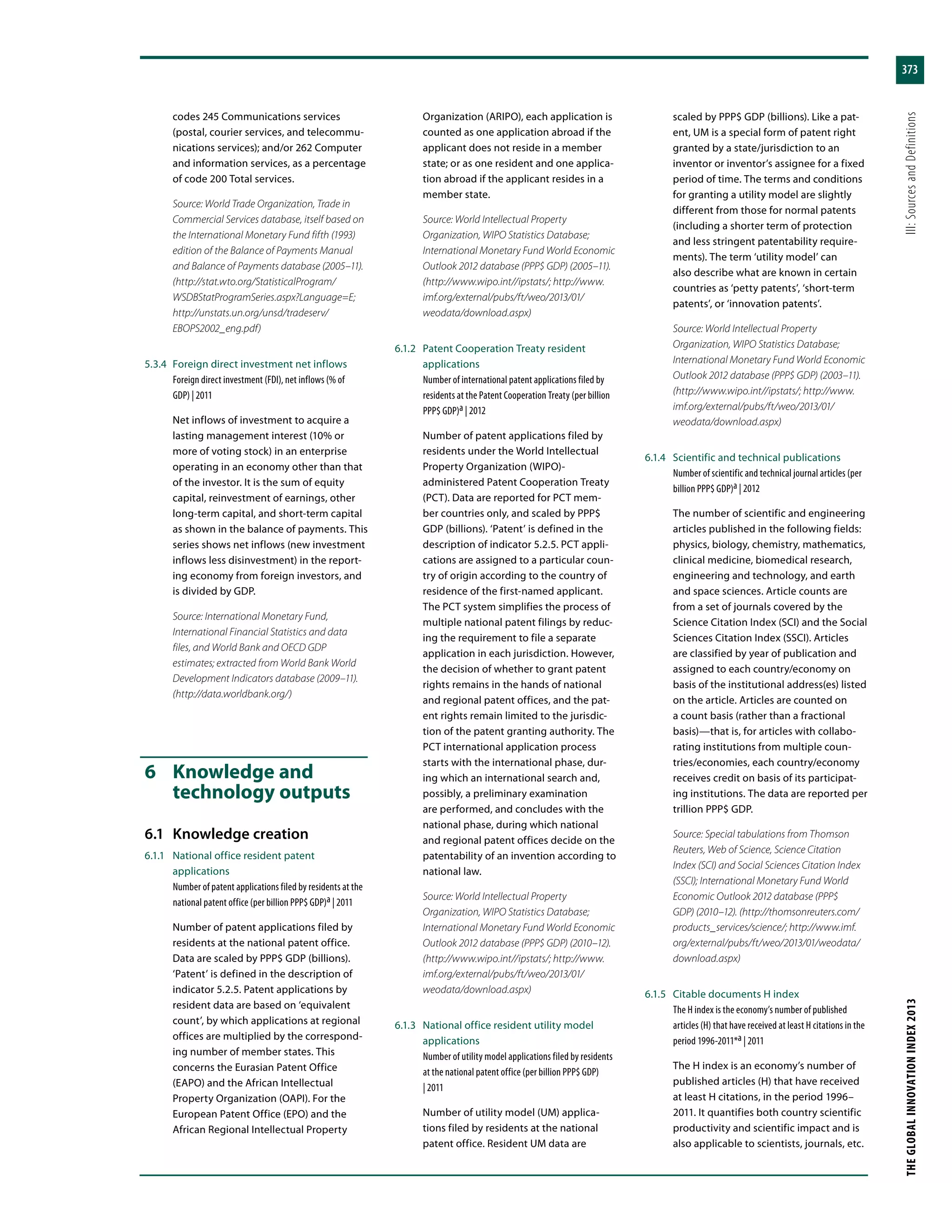 The Global Innovation Index 2013