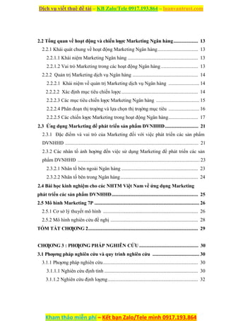 Ứng dụng thực tế mô hình 7P trong marketing dịch vụ ngân hàng