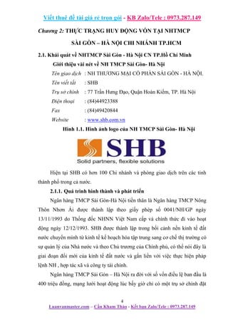 Giải pháp tăng cường huy động vốn tại Ngân hàng thương mại Sài Gòn.doc