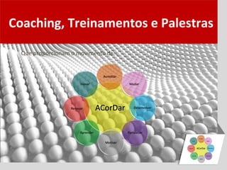 Coaching, Treinamentos e Palestras

  Que proporcionam o movimento de...
 