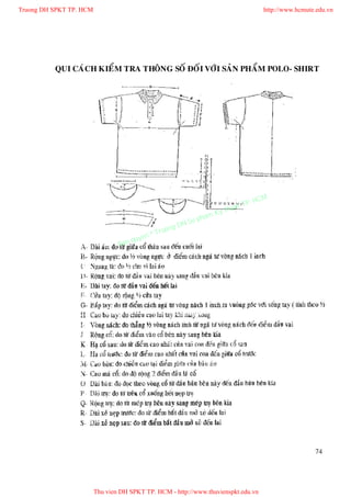 Truong DH SPKT TP. HCM                                                                 http://www.hcmute.edu.vn




          QUI CAÙCH KIEÅM TRA THOÂN G SOÁ ÑOÁI VÔÙI SAÛN PHAÅM POLO- SHIRT




                                                                                P.   HCM
                                                                          uat T
                                                                     Ky th
                                                                pham
                                                       gDH Su
                                             ©T   ruon
                                      uyen
                                 Ban q




                                                                                                        74




                         Thu vien DH SPKT TP. HCM - http://www.thuvienspkt.edu.vn
 