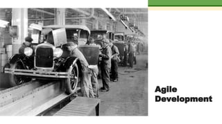 Automating visual software testing
Agile
Development
 