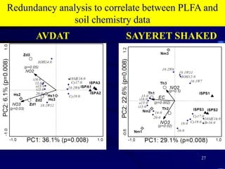 Sulfate reducers = i17:1, 10Me16:0