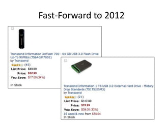 Fast-Forward to 2012




                       12
 