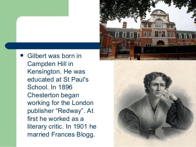 Get G k chesterton biography For iPhone G K Chesterton Biography