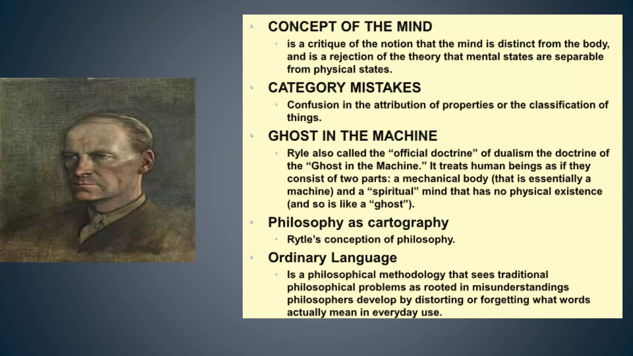 Gilbert ryles | PPTX