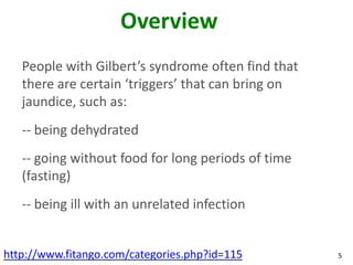 Gilbert Syndrome | PPTX