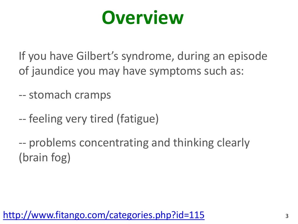 Gilbert Syndrome