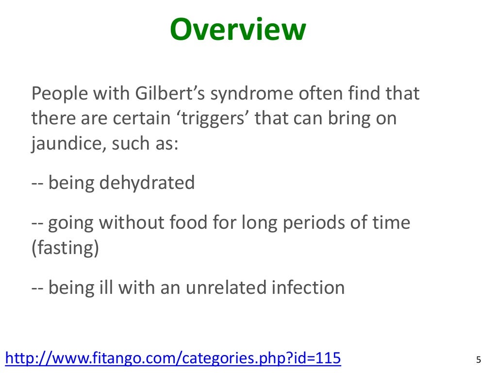 Gilbert Syndrome