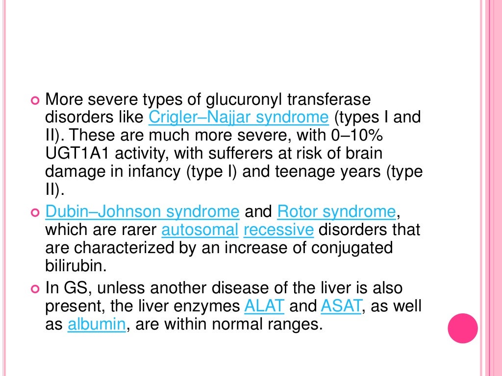 Gilbert syndrome