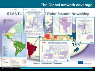 The Global network coverage 