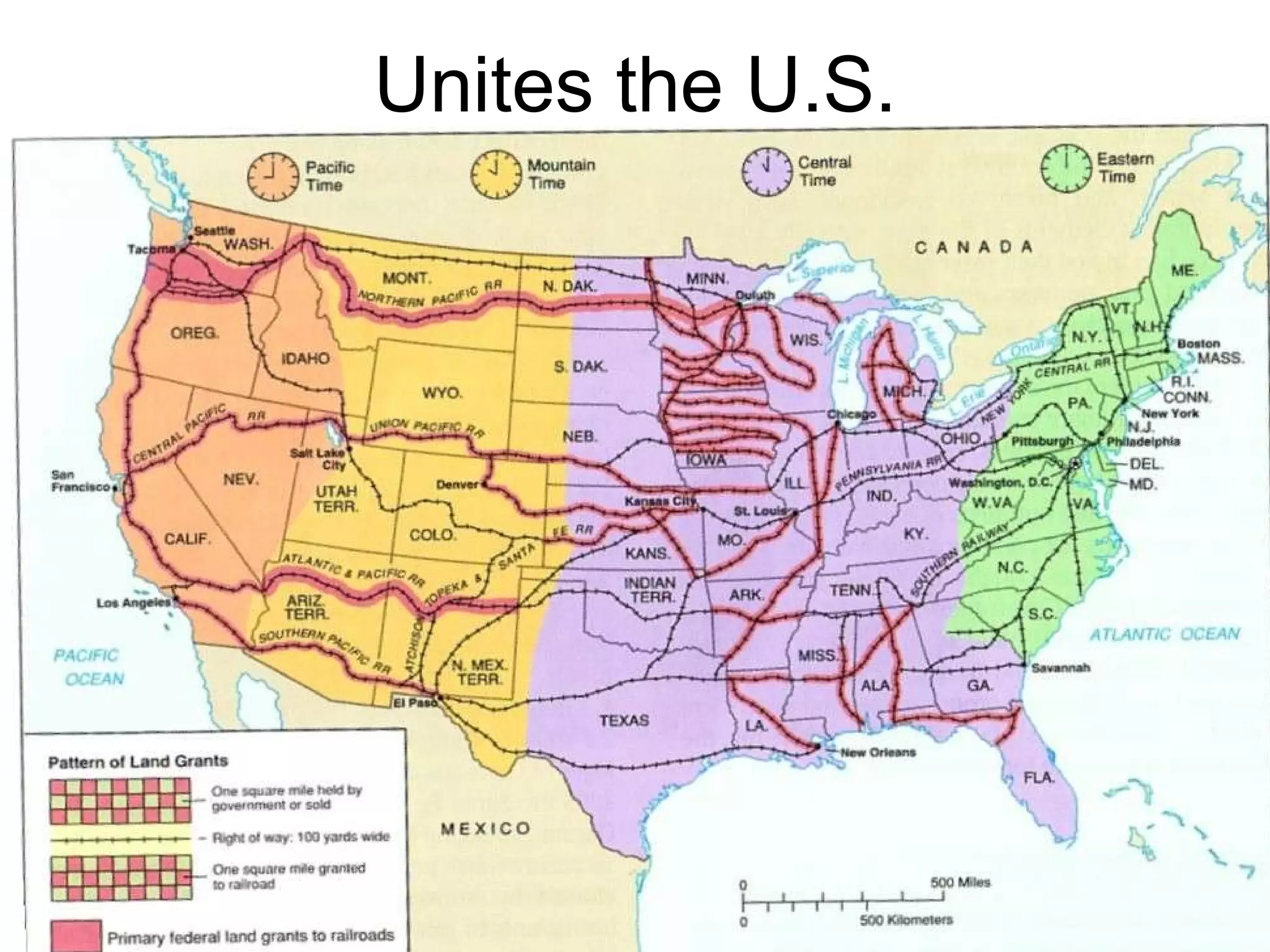 Unites the U.S. 