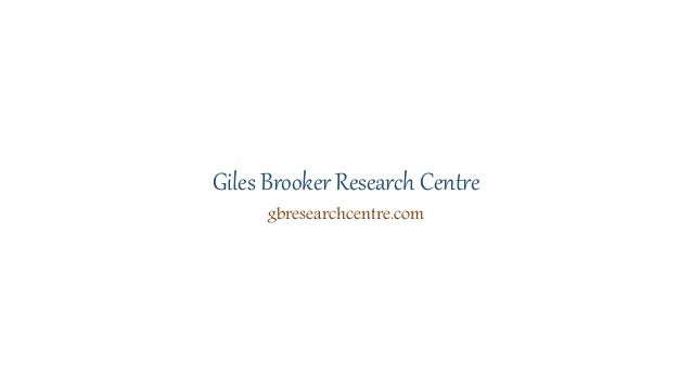 Giles Brooker Research Centre
gbresearchcentre.com
 