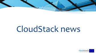 CloudStack news
 