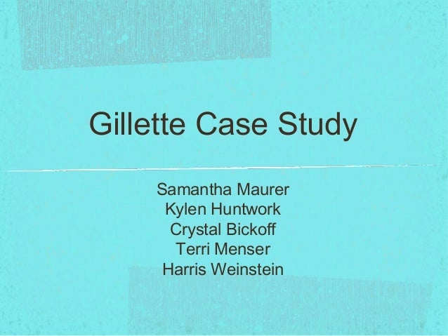 gillette case study conclusion gillette This case study looks at how gillette innovated by tailoring executive summary : traditionally, gillette relied on extensive research and. gillette case study conclusion gillette This case study looks at how gillette innovated by tailoring executive summary : traditionally, gillette relied on extensive research and.