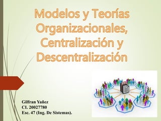 Gilfran Yañez
CI. 20027780
Esc. 47 (Ing. De Sistemas).
 