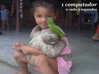 1 computador a cada 3 segundos 