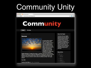 Community Unity
 