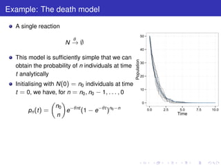 Bayesian Experimental Design for Stochastic Kinetic Models | PDF