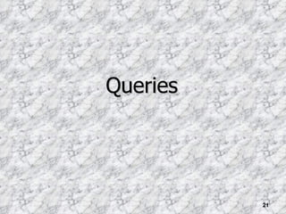 Queries 