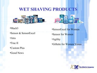 WET SHAVING PRODUCTS Mach3 Sensor & SensorExcel Atra Trac II Custom Plus Good News SensorExcel for Women Sensor for Women Agility Gillette for Women Venus 
