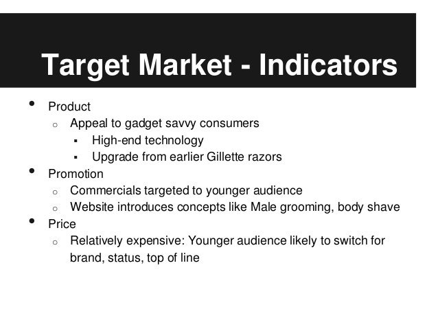 Gillette Fusion Proglide Intro To Marketing 2013 03