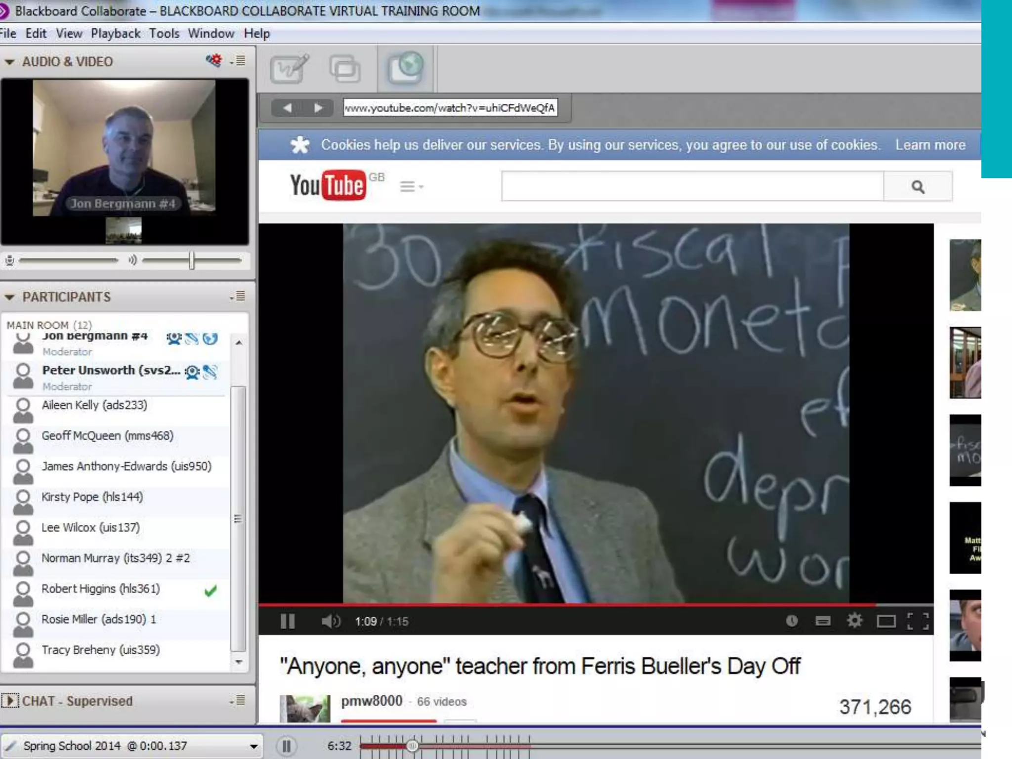 HERE’S HOW WE ARE
USING COLLABORATE - 3
Name: Gillian Fielding
Role: Lecturer on the PGCAP
FDOL module
Uses: “DL”, bringing students
virtually into the physical class,
Benefits: Practice what we
preach, inclusive, taught from
anywhere, learn from anywhere,
flexible, recorded, edgy!
Flexible
Distance
online
 