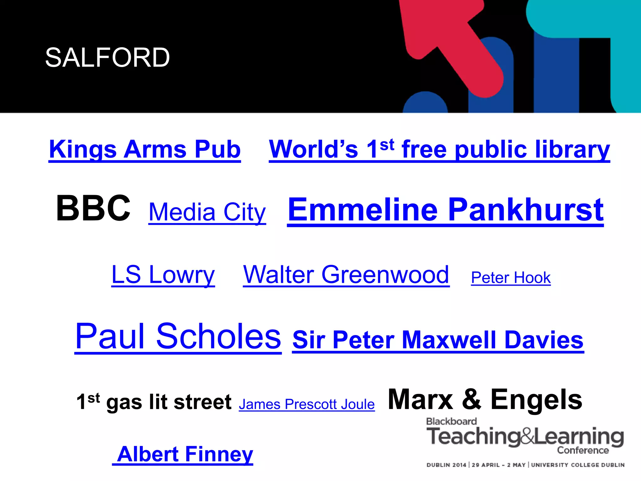 ABOUT US (UOS)
• 20000 students, 2000 staff, 250 academic programmes
• Human Resources DepartmentHuman Resource
DevelopmentAcademic DevelopmentDigital Skills Team
• 5 x Digital Skills trainers including 1 student intern
• 2 x Academic Developer
• 2 x Learning Technologists
• 1 x Learning Systems Technology Manager
• 1 x Head of Academic Development
 